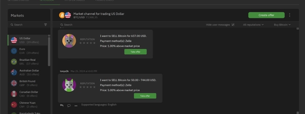 2. Fund your Bisq wallet for deposits