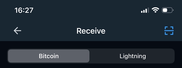 2. Receive your first Bitcoin