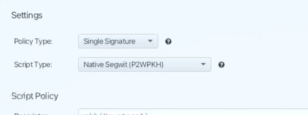 2. Create your wallet